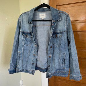 Medium Wash Denim Jean Jacket